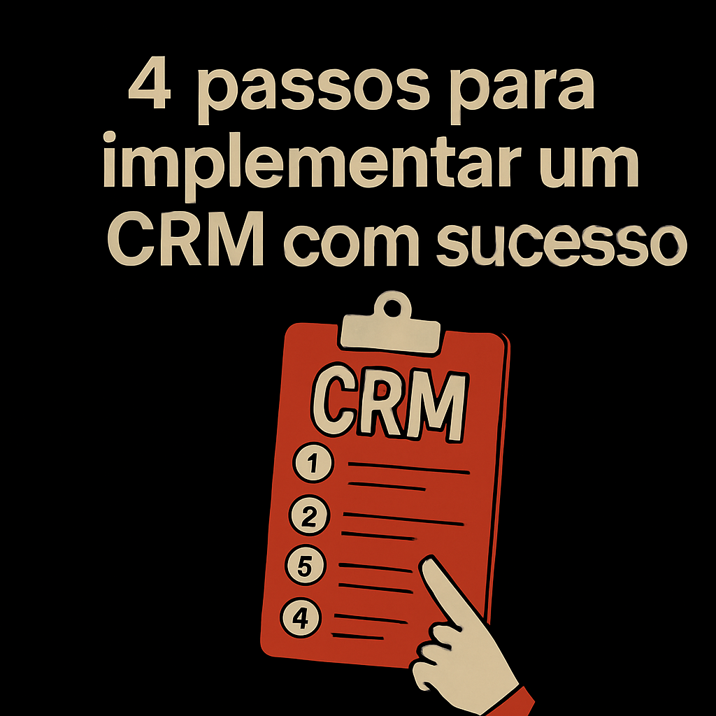 4 passos para implementar um CRM com sucesso