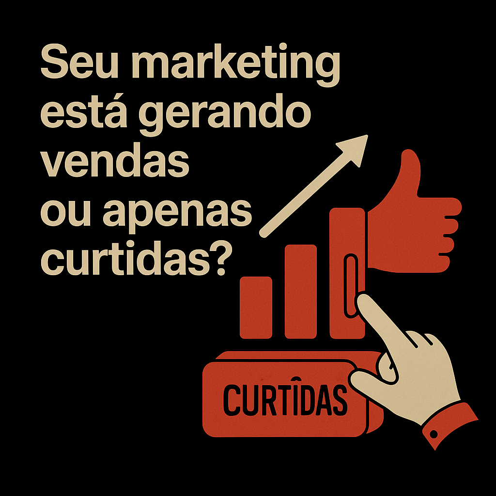 Sua empresa realmente está gerando vendas e crescimento com o marketing digital, ou apenas curtidas e seguidores? Muitas vezes, números altos nas redes sociais parecem bons, mas não refletem retorno financeiro real.