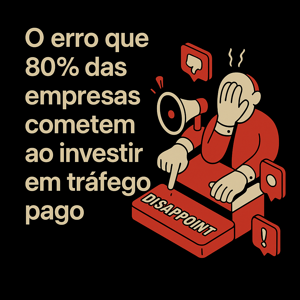 O erro que 80% das empresas cometem ao investir em tráfego pago