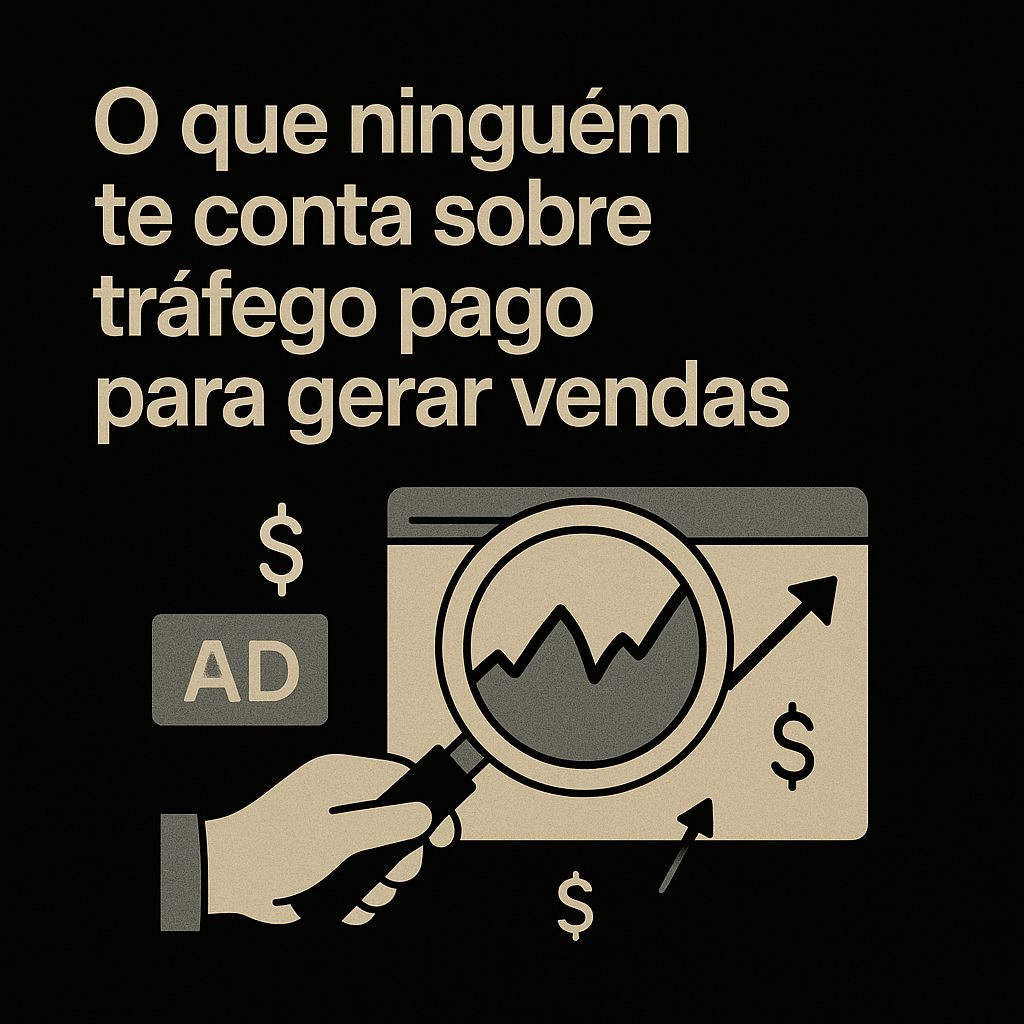 O que ninguém te conta sobre tráfego pago para gerar vendas