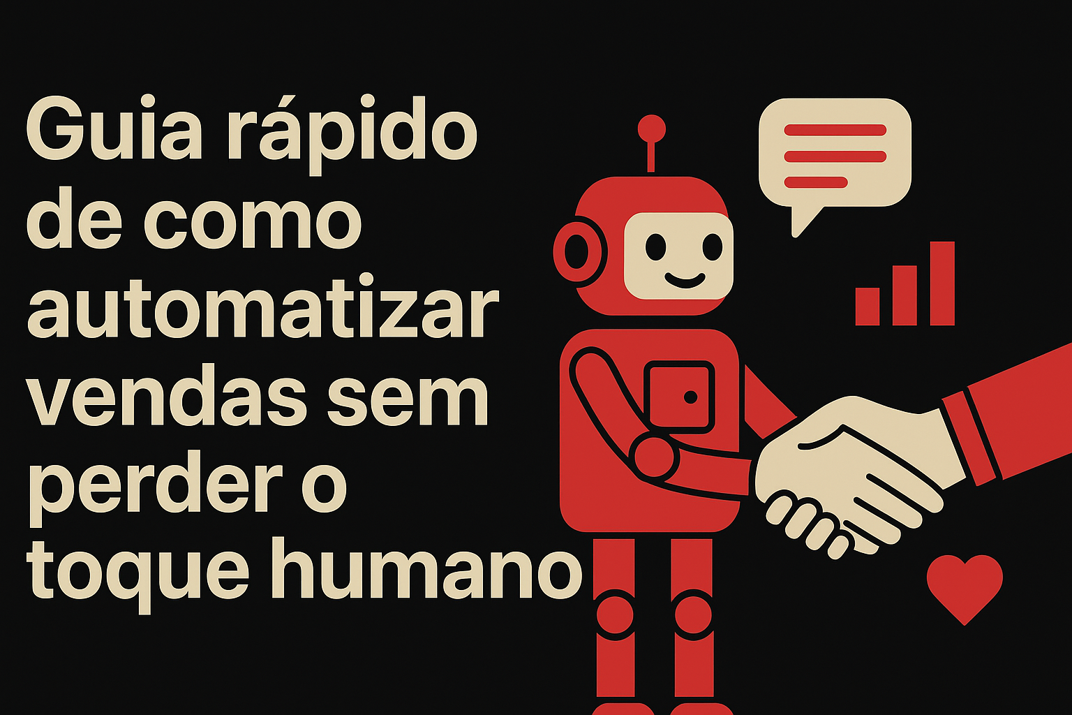 No mundo das vendas, rapidez e personalização caminham lado a lado.