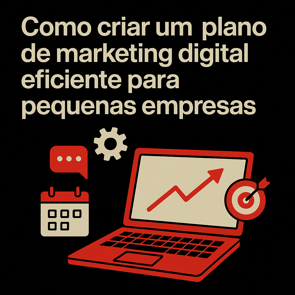 Como criar um plano de marketing digital eficiente para pequenas empresas